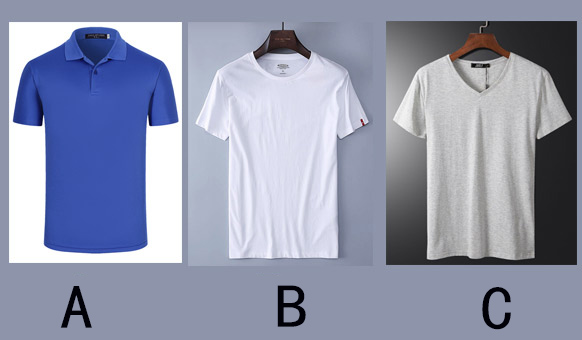 POLO衫與T恤衫區別之款式上區別